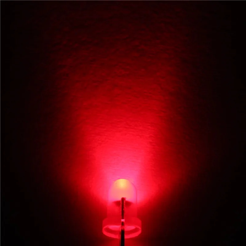 100 3Mm Rood Haar Rood Licht Emitting Diodes Rode Leds