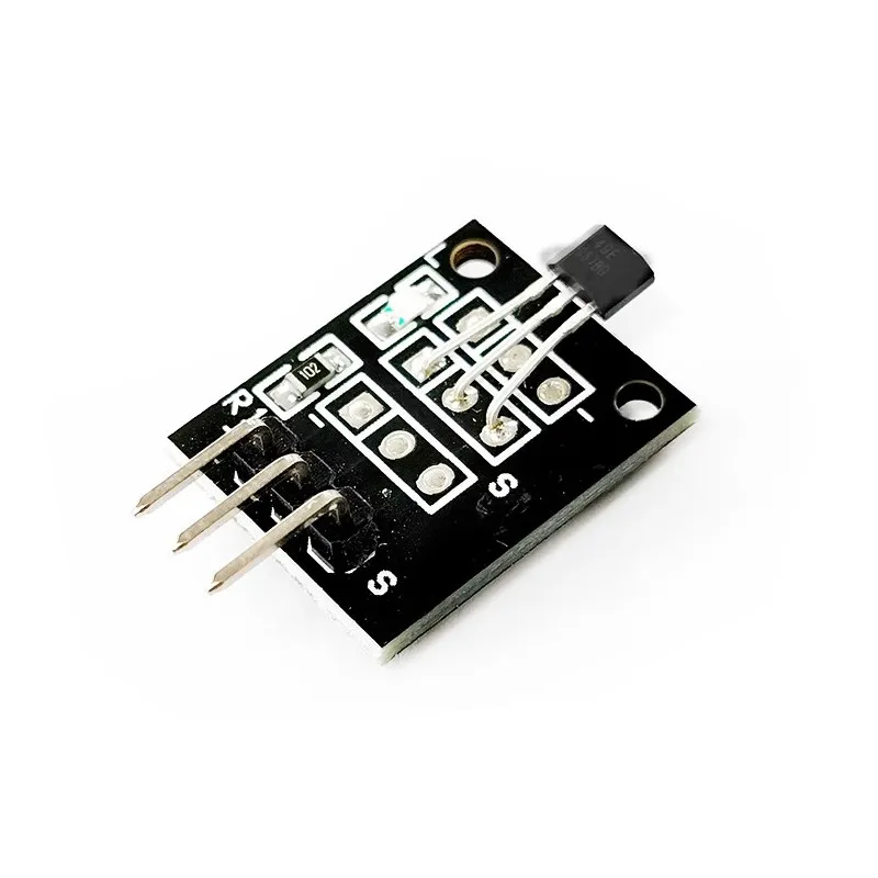20Pcs KY-035 Module 49E for Hall sensor, linear analog output, magnetic field strength detection induction