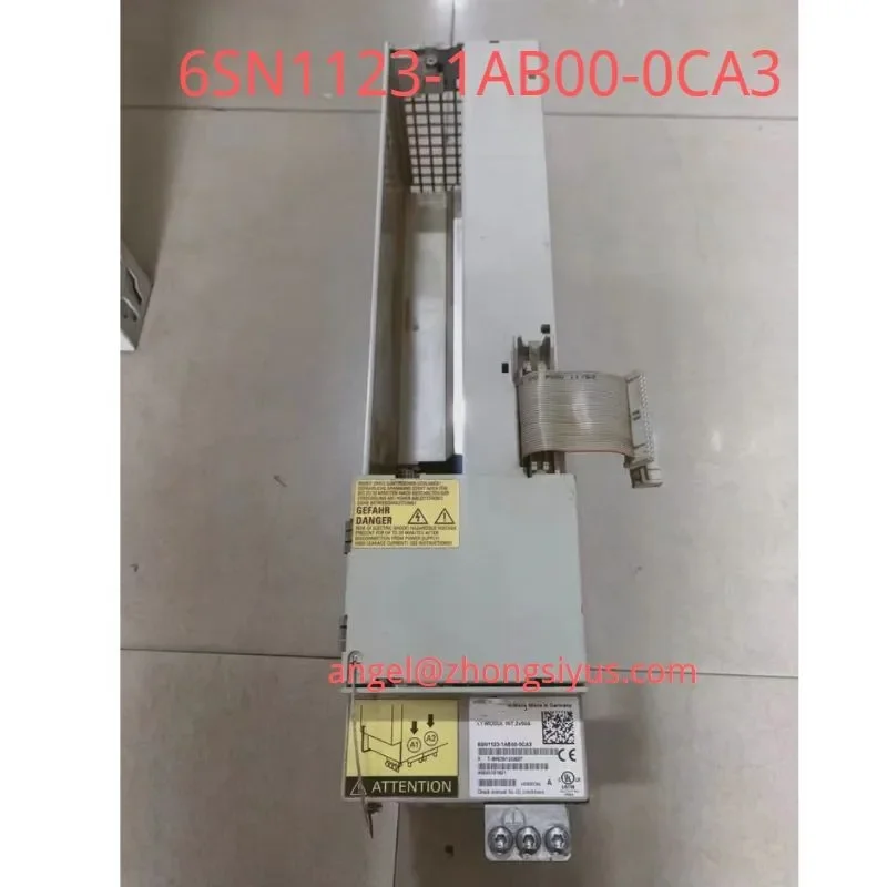 

6SN1123-1AB00-0CA3 SIMODRIVE 611 POWER MODULE, 2 AXES, 50A tested ok in good condition 6SN1123 1AB00 0CA3