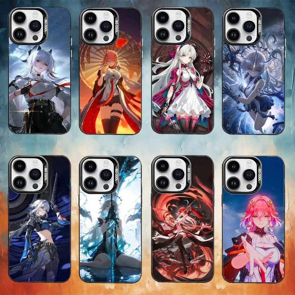 

W-WutHeriNG Waves Phone Case For iPhone17,16,15,14,13,12,11 Plus,Pro Max Black Candy Matte Shockproof Cover