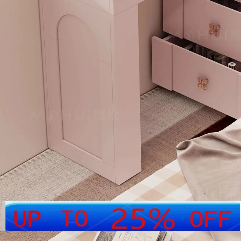 

LMM Dressing Table Bedroom Modern Minimalist Flip Dressing Table Home Entrance Cabinet