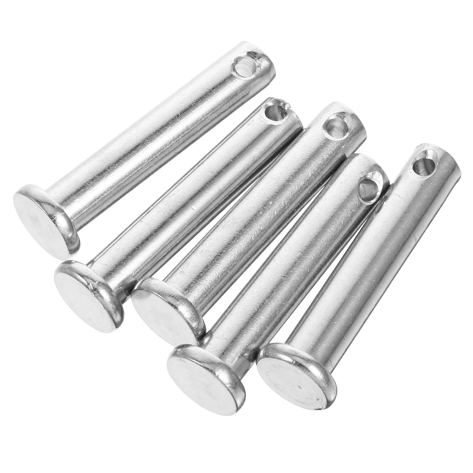 

5Pcs Stainless Steel Flat Head Pin M8x40 Easy Installation Precise Positioning Scaffolding Locking Retainer Insert Pin