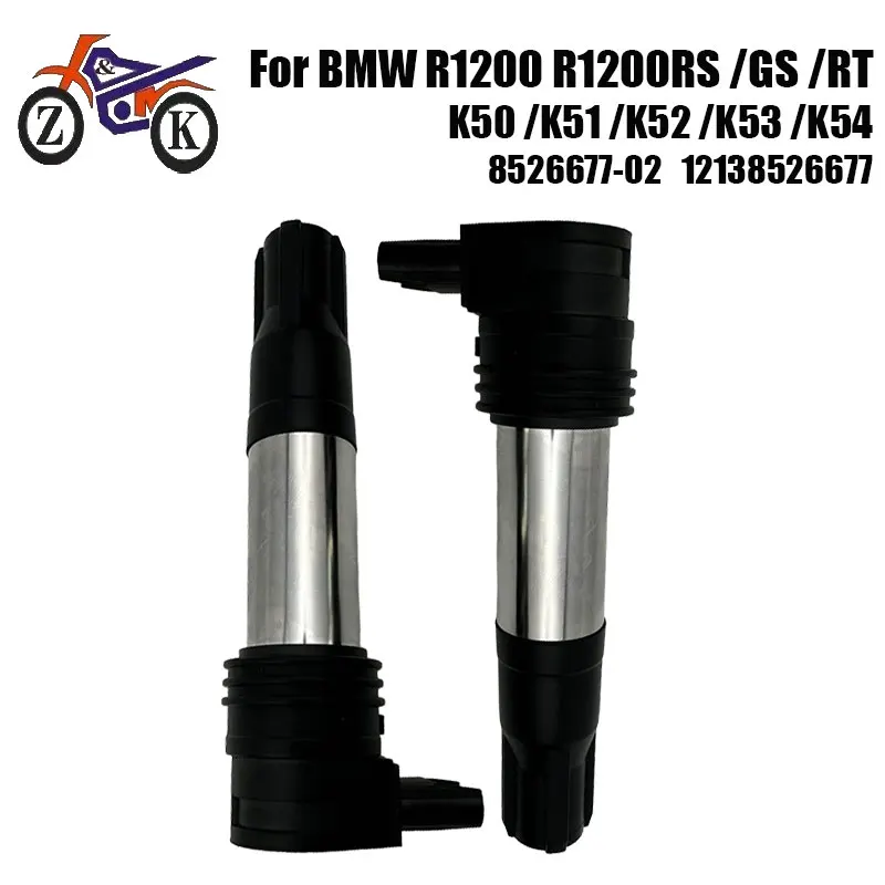 EFI Motorcycle Ignition Coil For BMW R1200 R1200RS 2015-2018 R1200GS R1200RT K50-K54 Ignition Coil Stick Replacement 8526677-02