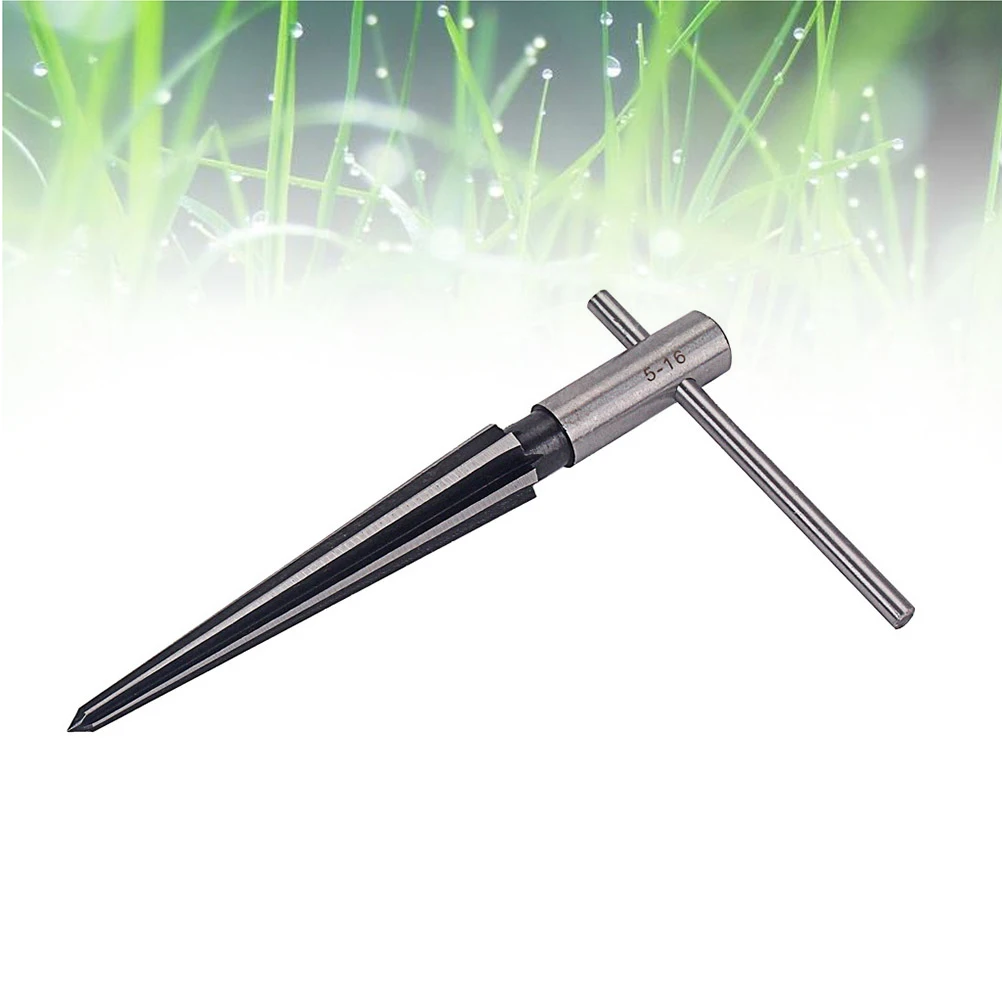 

5 16mm Guitar Drill Reamer High Grade Steel T Handle Fluted Chamfer Luthier Cutting Tools Accessories for Wood Work