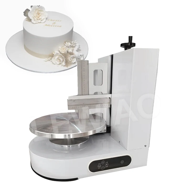 

Semi Automatic Birthday Cake Embryo Dyeing Machine Cake Cream Spreader Baking Equipment