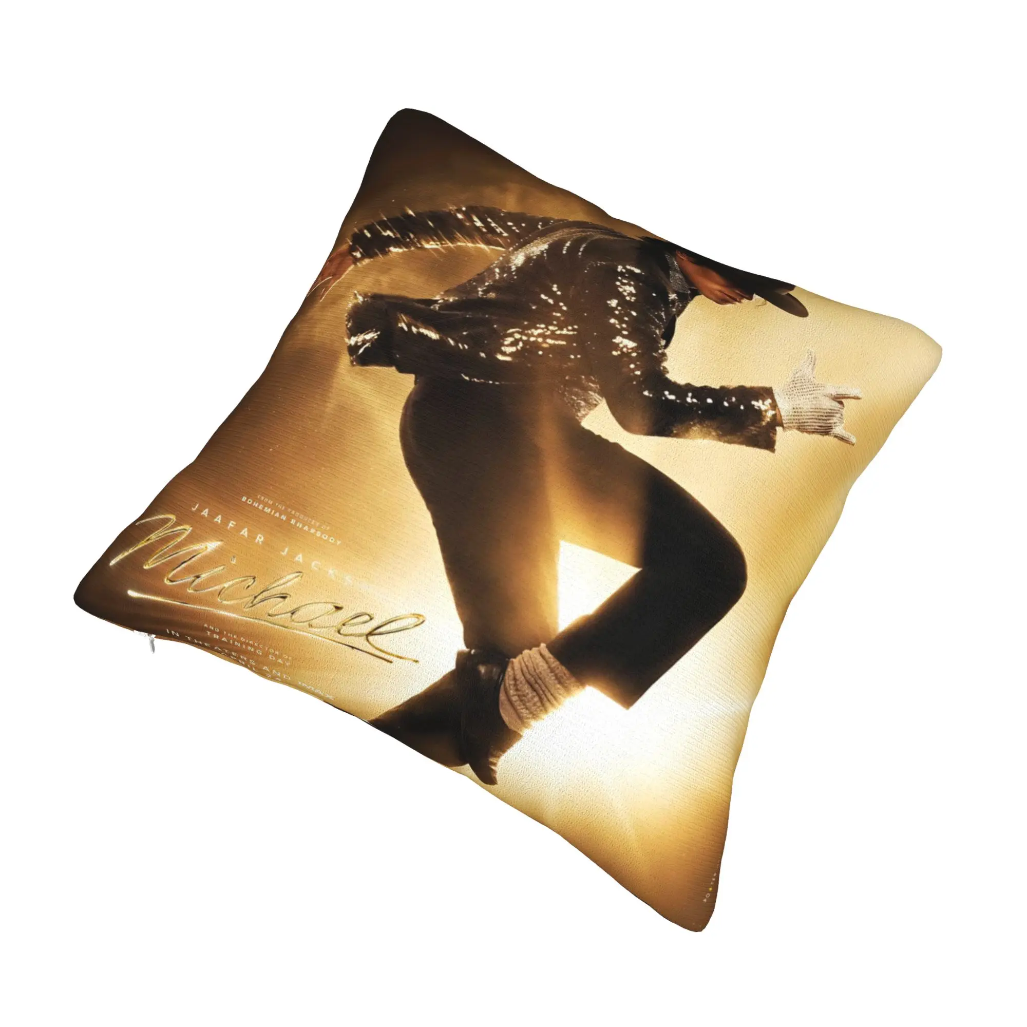 Decorative Pillowcase Singer Michael Jacksons MJ Tour 2026 Merchandise Home  Throw Pillow Case Cover Square Multiple Sizes