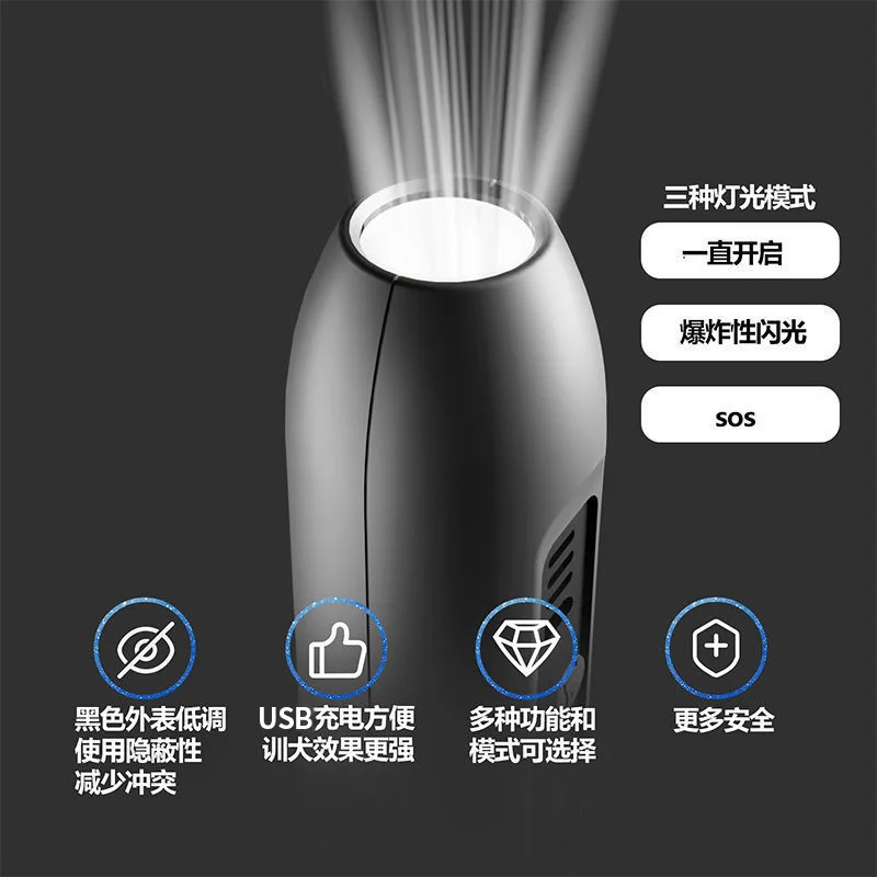 New Cross-border High-Power Ultrasonic Dog Repeller, Intelligent Pet Training Device, Rechargeable Anti-Barking Tool