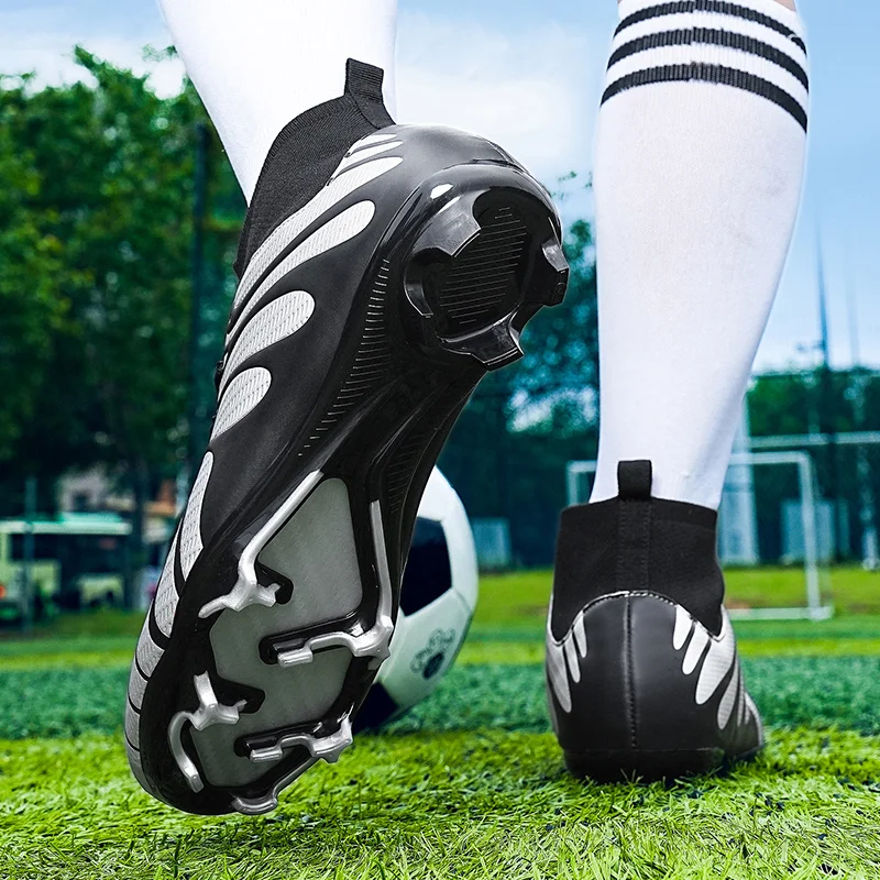 

Мужские футбольные бутсы FG для игры на газоне, нескользящие, профессиональные, с шипами, удобные, для футбольного поля