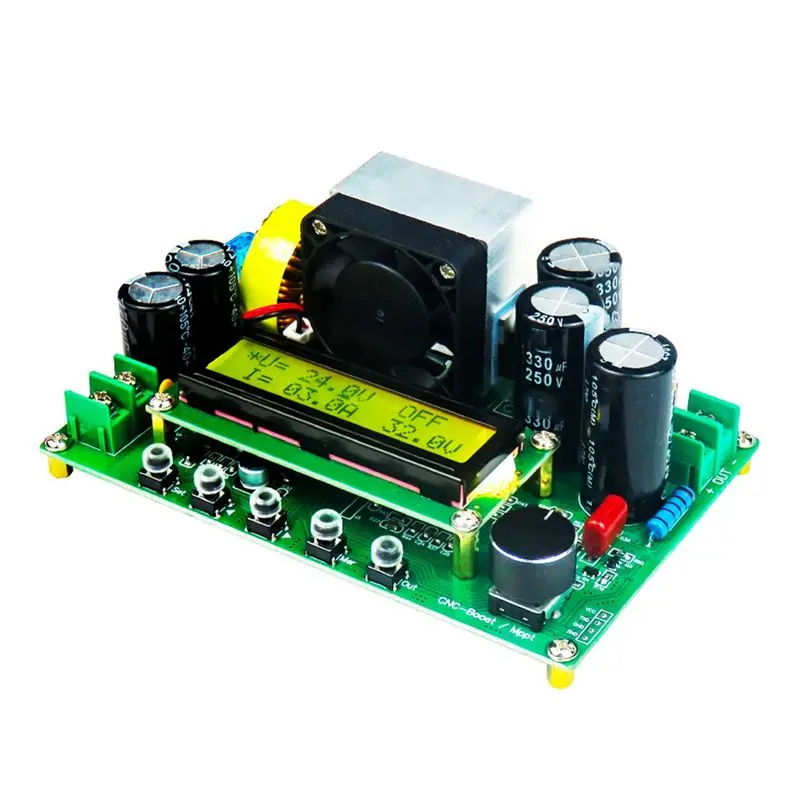 

FEDI-LCD Display DC CNC Boost Constant Voltage Constant Current Module DPX800S CV CC Booster Module Boost 12V-120V 0-15A