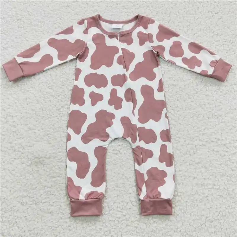 

Wholesale Girls Infant Autumn And Winter Long-Sleeved Jumpsuits With Multi-Element Colors And Bright Highlights