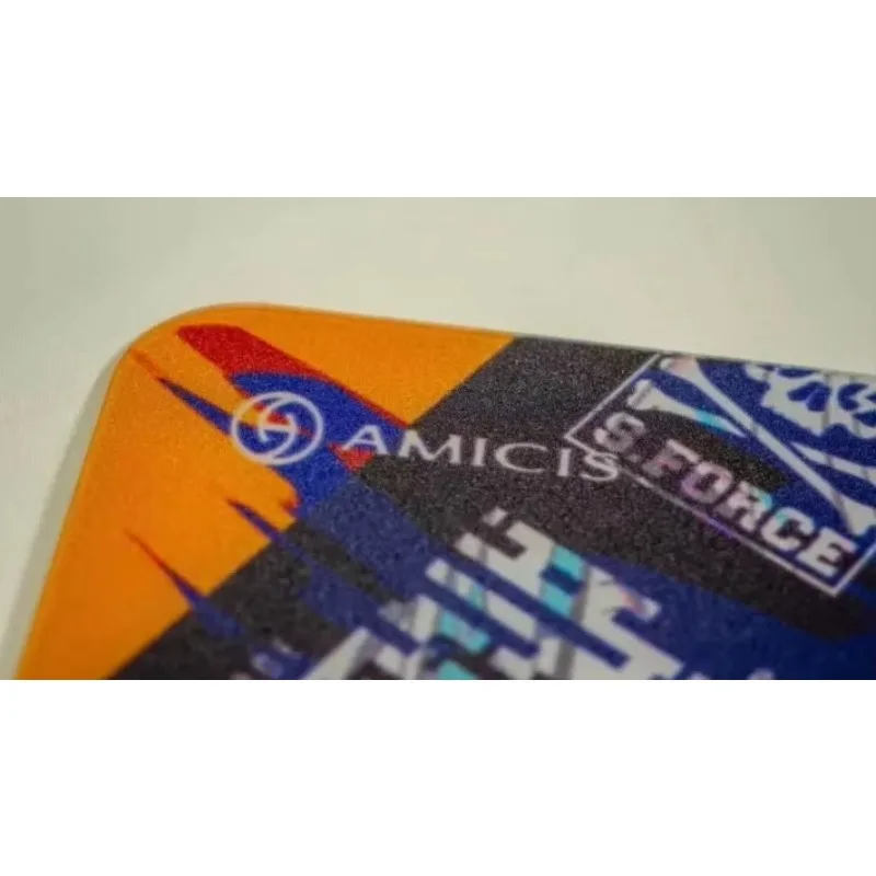 amicis X Reflection Glass Mousepad Duplicate Edition Mouse Pad Smooth Gaming Mousepad 490x420mm 11 PC Gamer Accessory Valorant