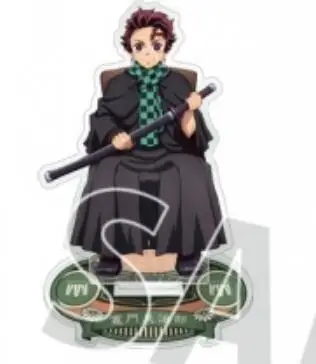 Game Kamado Tanjirou Agatsuma Zenitsu Hashibira Inosuke Rengoku Kyoujurou Acrylic Stand Doll Anime Figure Model Cosplay Toy Gift