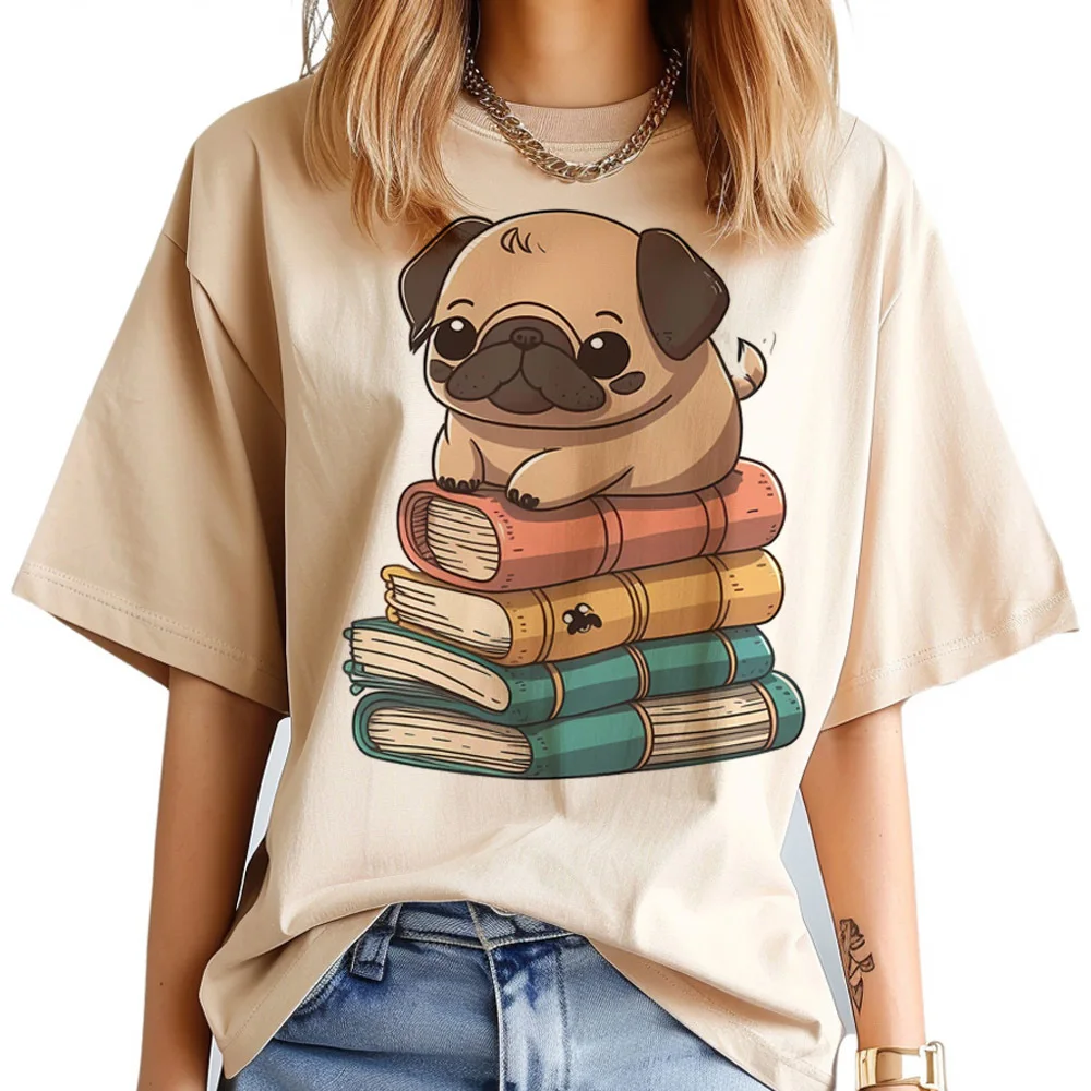 Pug top tees female dollette aesthetic anime clearance sales 2000s t-shirt clearance sales cutecore vintage anime