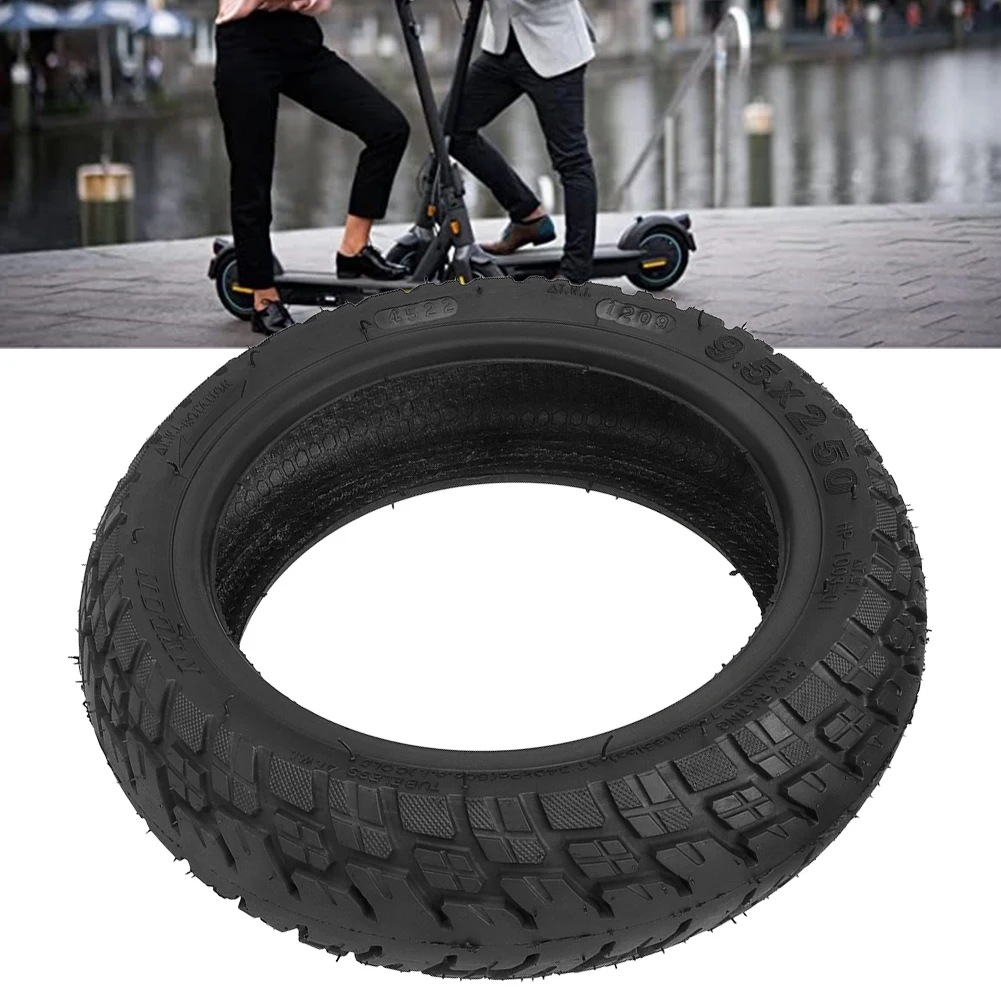 Premium OffRoad Experience With 9 5 Inch 9 5x2 50 Tubeless OffRoad Tyre For NIU KQI3 Electric Scooter, Durable And Wearproof