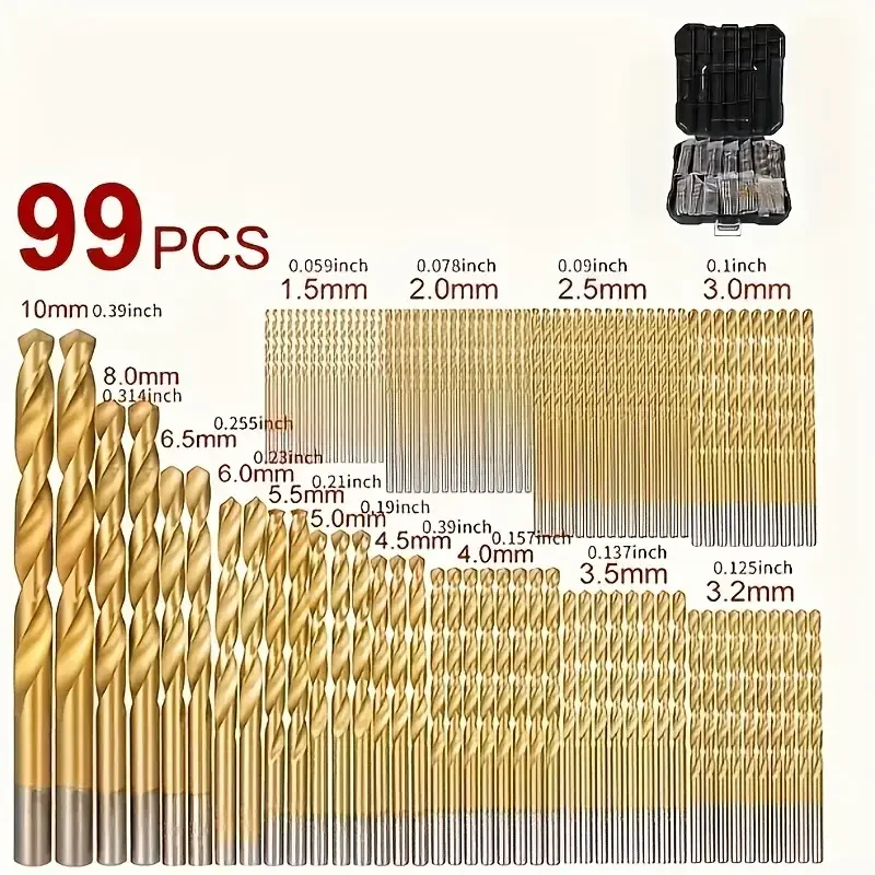 Рисунок 2 - Набор титановых сверл