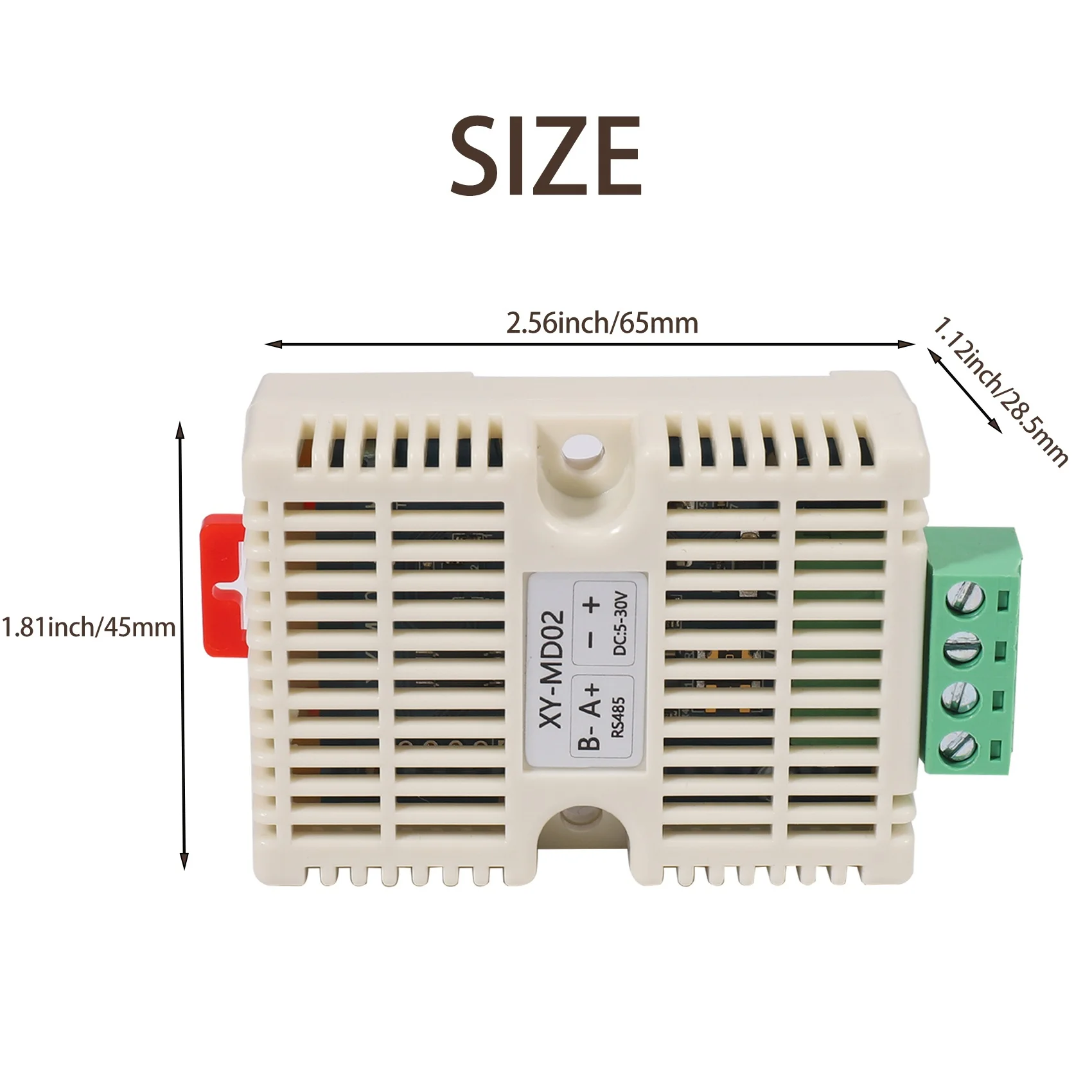 Transmisor de temperatura y humedad, Sensor RS485 SHT20, módulo de adquisición Modbus RTU, transductor de alta precisión