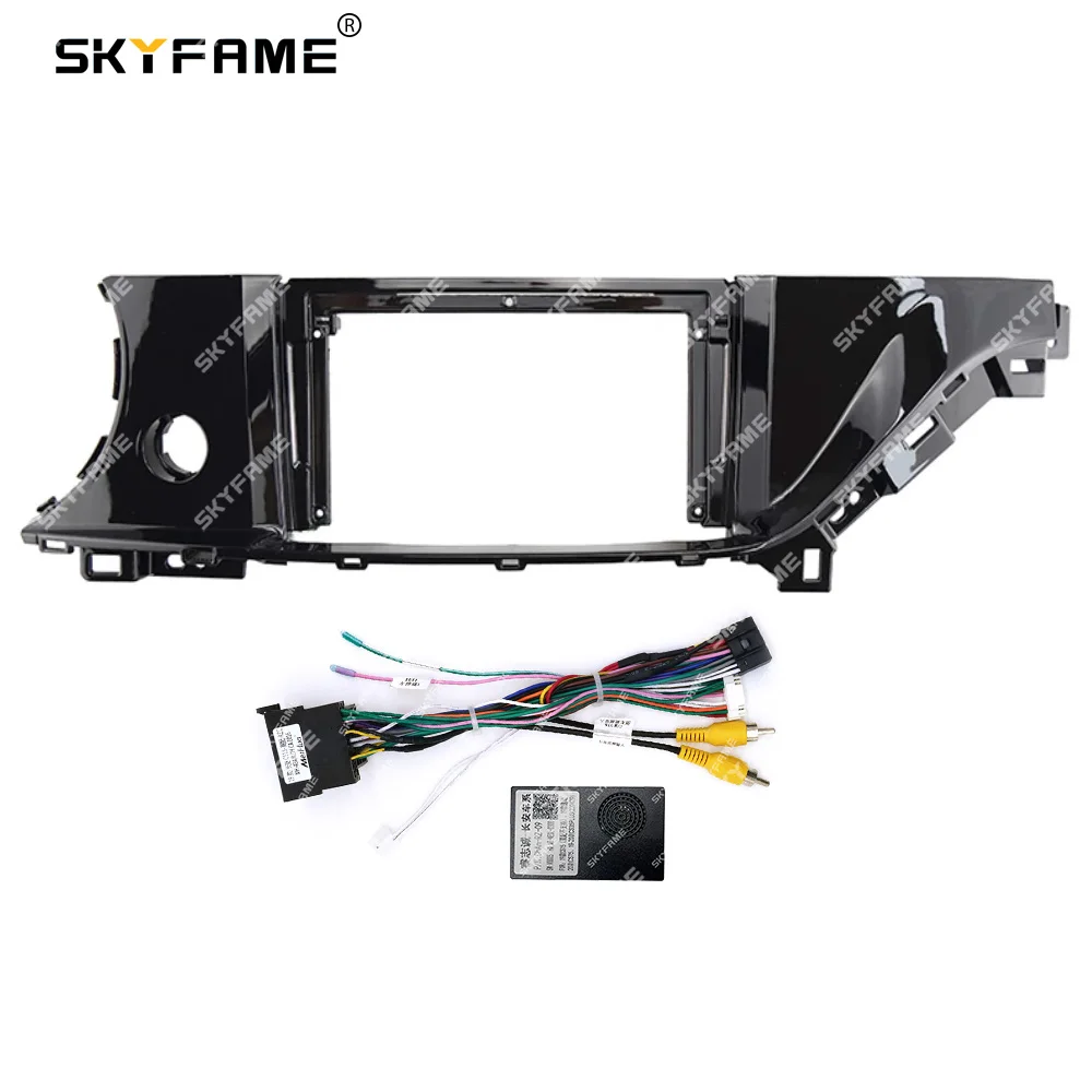 

SKYFAME Car Frame Fascia Adapter Canbus Box Decoder For Changan Chana CS35 Plus 2020 Android Radio Dash Fitting Panel Kit