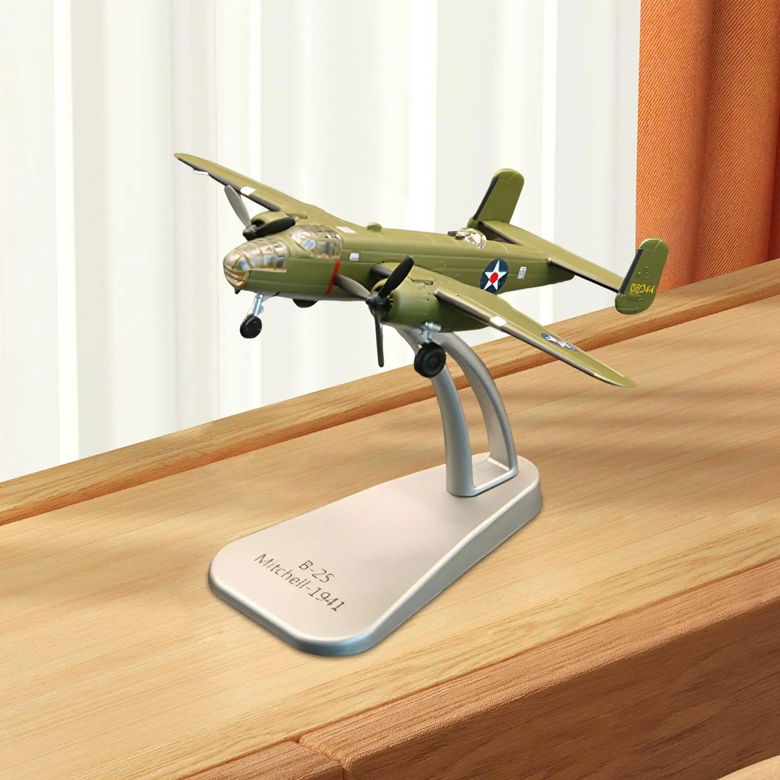 Alloy Diecast Fighter Model 1:144 Scale Realistic Fighter Plane Model for Living Room Bedroom Adults Gifts Office Home Decor