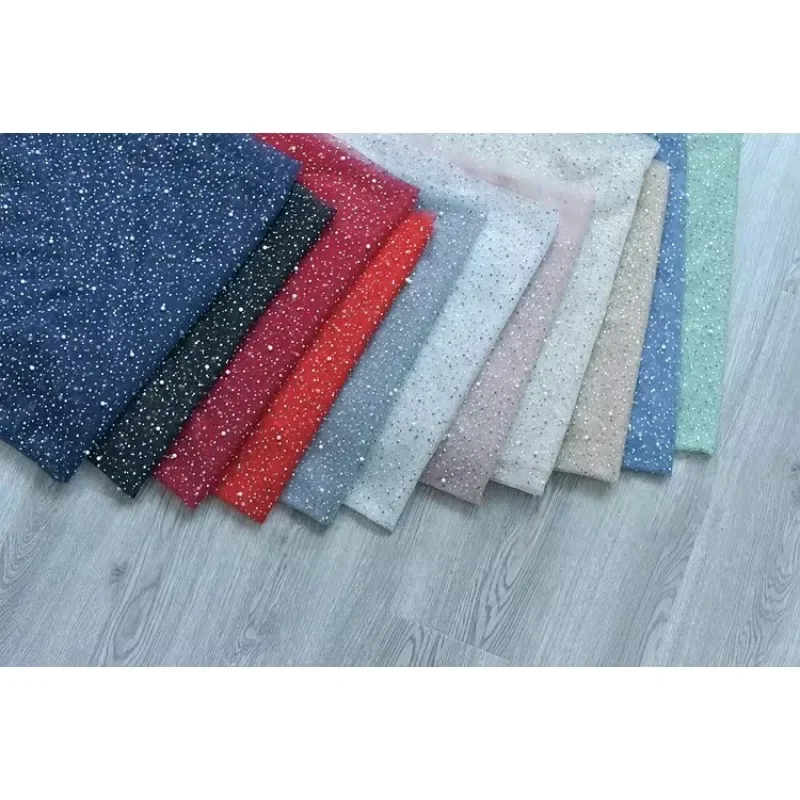 

Красочная вышивка стразами, кружевная сетка, фата для свадебного платья, сделай сам, выпускной дизайн, ткань, прозрачная ткань для ногтей из бисера