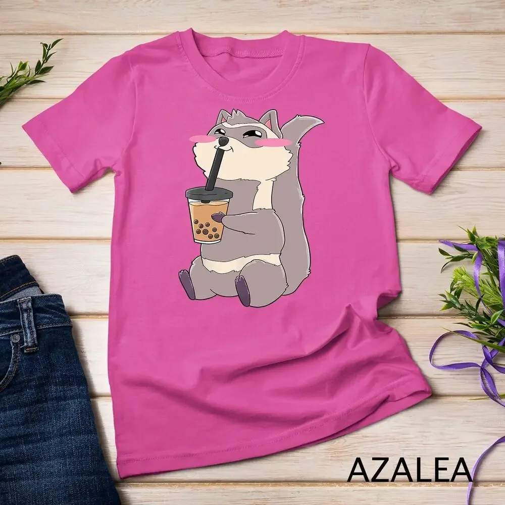 Ferret Boba Bubble Tea Anime Kawaii Cute Gift Unisex T-shirt