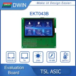 DWIN T5L Drive IC 4.3 Inch Function Evaluation 800*480 IPS-TFT-LCD Capacitive Touch Screen Development Board EKT043B