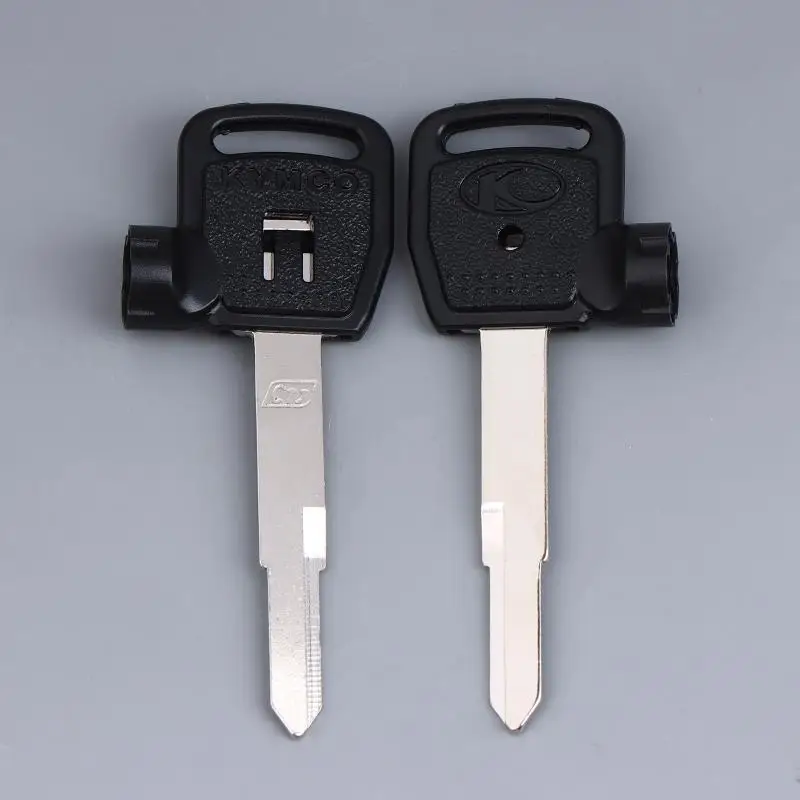 New 1Pcs Blank Key Motorcycle Replace Uncut Keys For KYMCO Scooter Magnet Anti-Theft Lock CT250 300 400 Racing Kcc Acc Dynamic