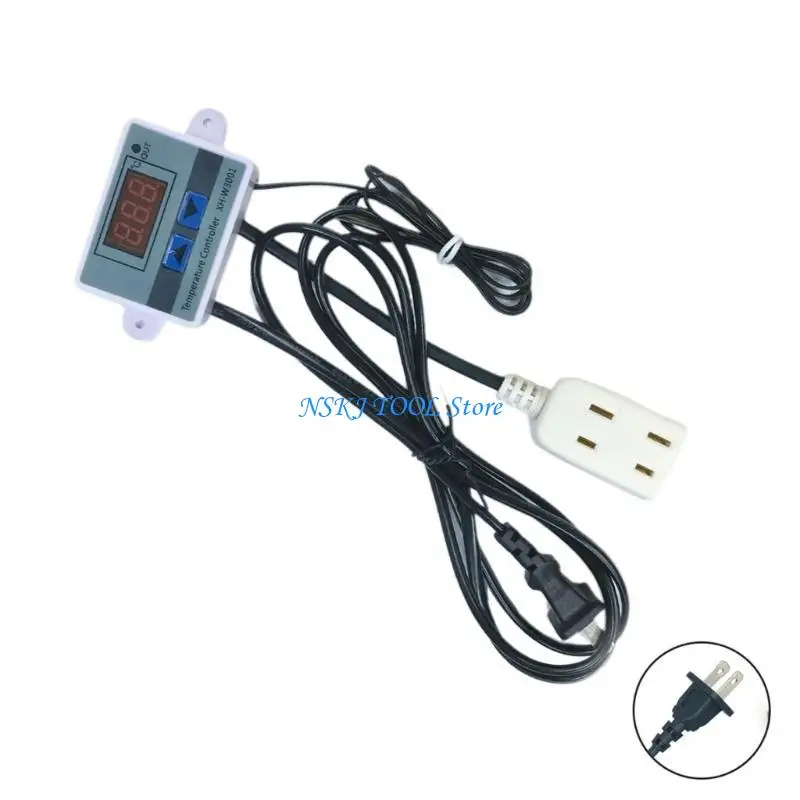 

L8RC XHW3001 Temperature Controller Accurate Temperature Regulation ABS for Industry
