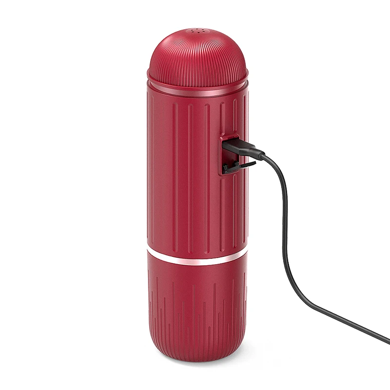 ماكينة صنع الاسبريسو المحمولة الجديدة لعام 2024 متوافقة مع كبسولات القهوة ومسحوق القهوة المختلفة