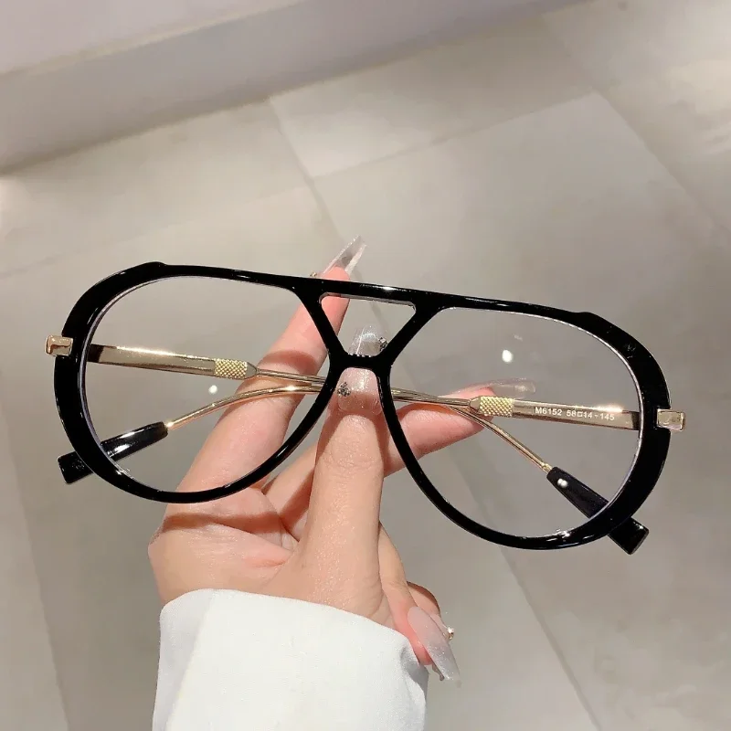 GM LUMIAS جسر مزدوج النظارات الشمسية النساء المتضخم ريترو موضة خمر الطيار نظارات شمسية الرجال الفاخرة العصرية العلامة التجارية تصميم ظلال