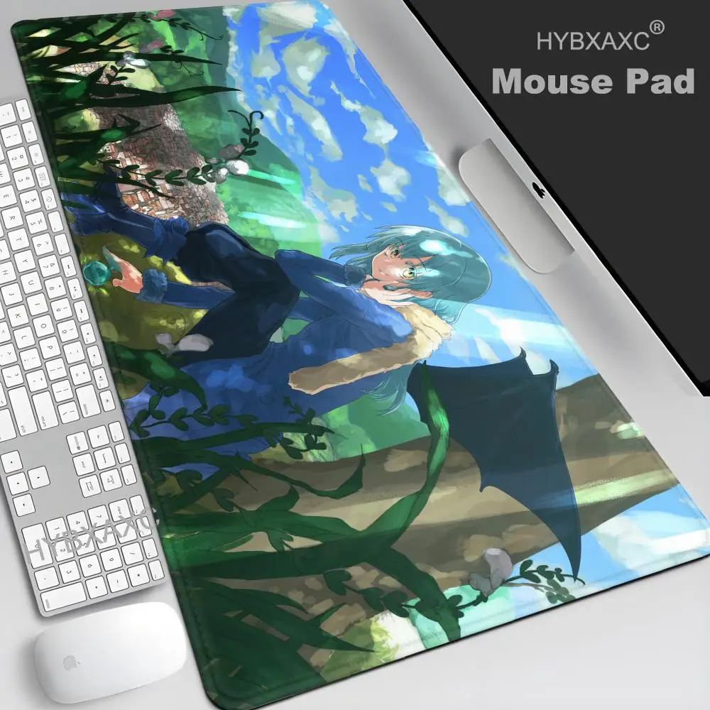

Anime That Time I Got Reincarnated Slime Mousepad Computer Office Game Table Mats XXL Rubber Anti-slip Gaming Keyboard Long Desk