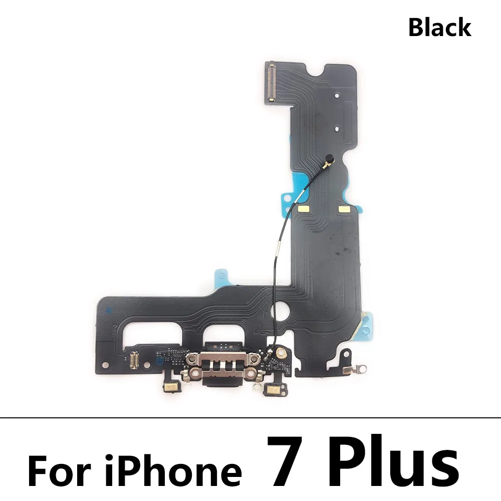 Tested For iPhone 7 8 Plus X XR XS Max Charger Charging USB Port Dock Connector Flex Cable With Micro and Headphone Audio Jack