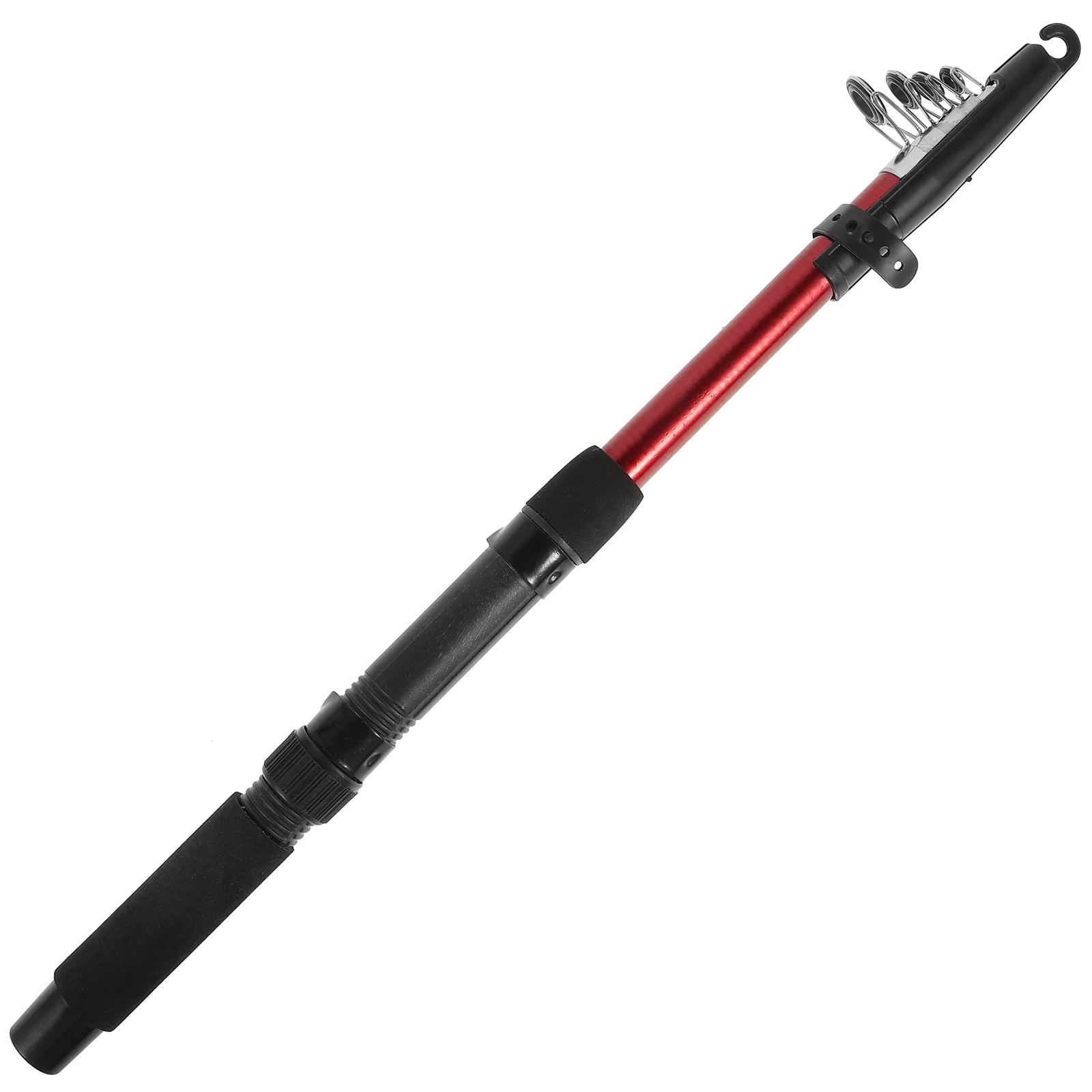 

Fiberglass Fishing Rod Carbon Ultralight Pole Outdoor Travel Retractable Handle