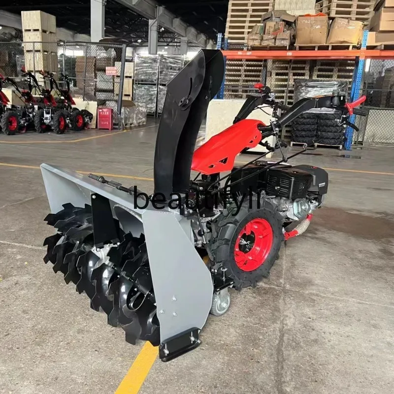 

Small road snowblower Property snowblower, hand-pushed factory road snowblower