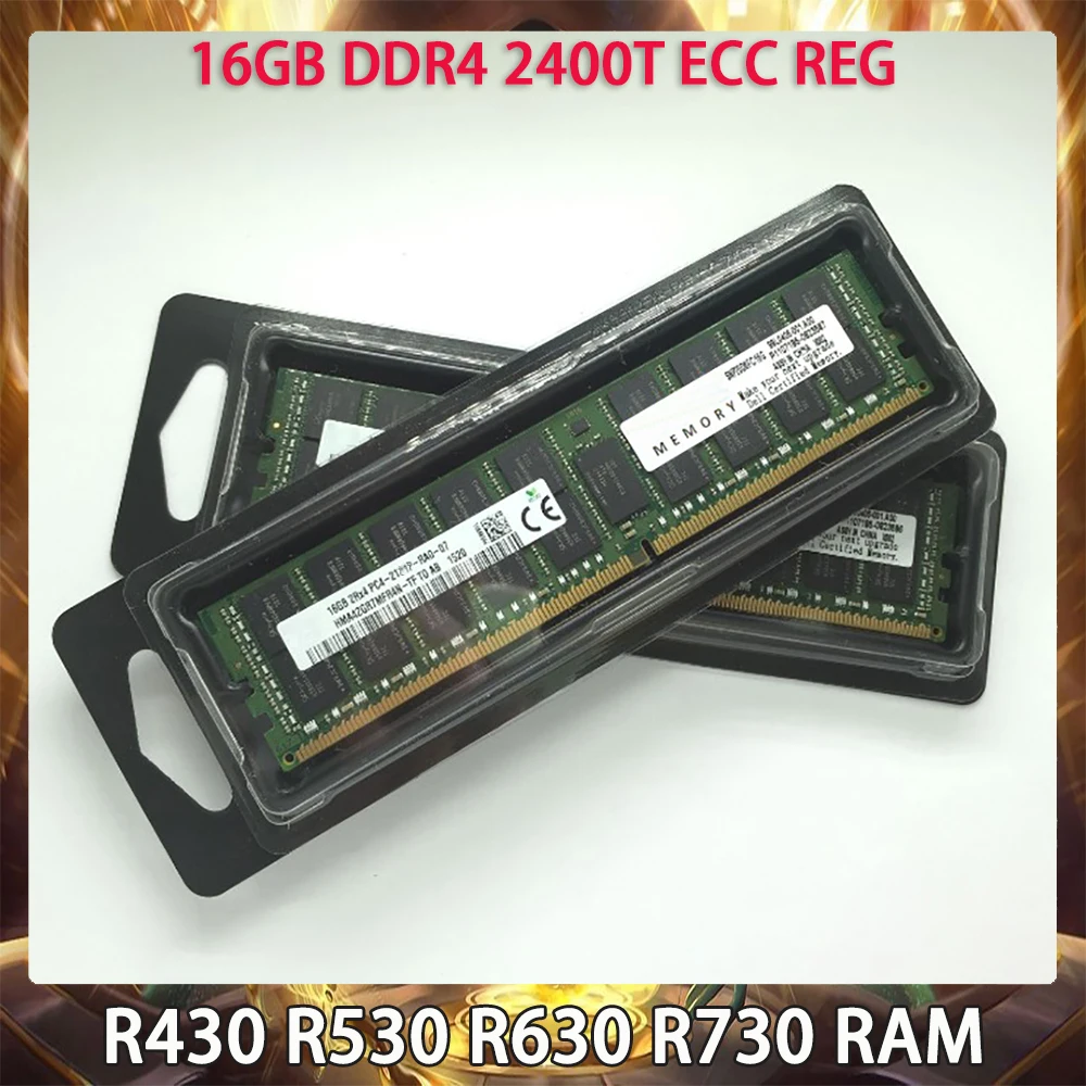 16GB DDR4 2400T ECC REG RAM For DELL R430 R530 R630 R730 Server Memory High Quality Fast Ship