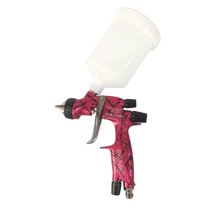 AVALON A50 Spray Gun U-Nozzle Car Painting Tool Low-Pressure Manual Gravity Paint Spraying On The Pot Furniture Hardware Job