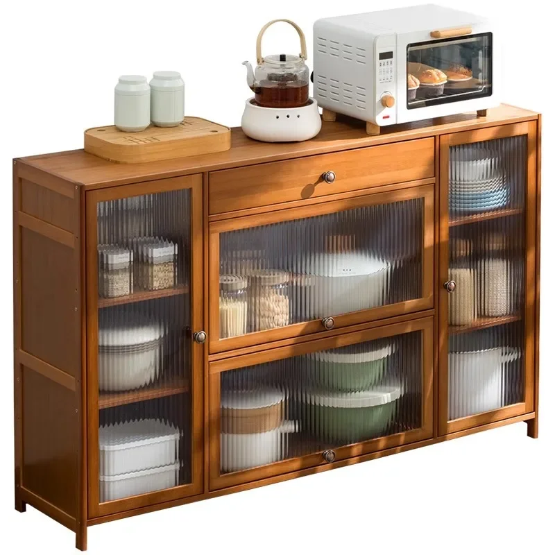 Modern Kitchen Storage Cabinet 5 Tier Spice Rack Organizer for Dining Room Countertop