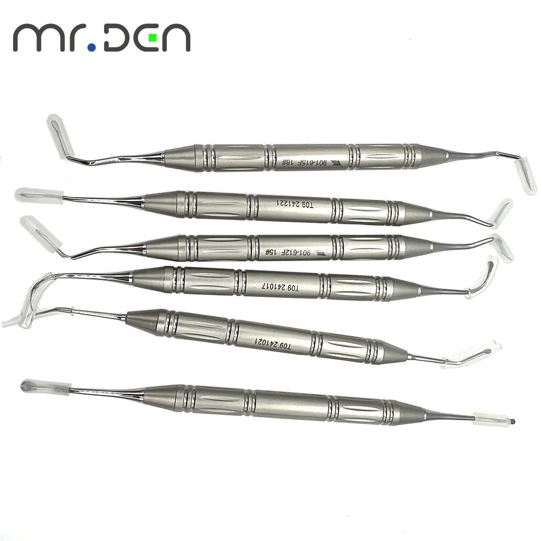 Professional Dental Gingival Dissector Flap Instrument High-Temp Resin Handle & Stainless Steel Periodontal Surgery Tool
