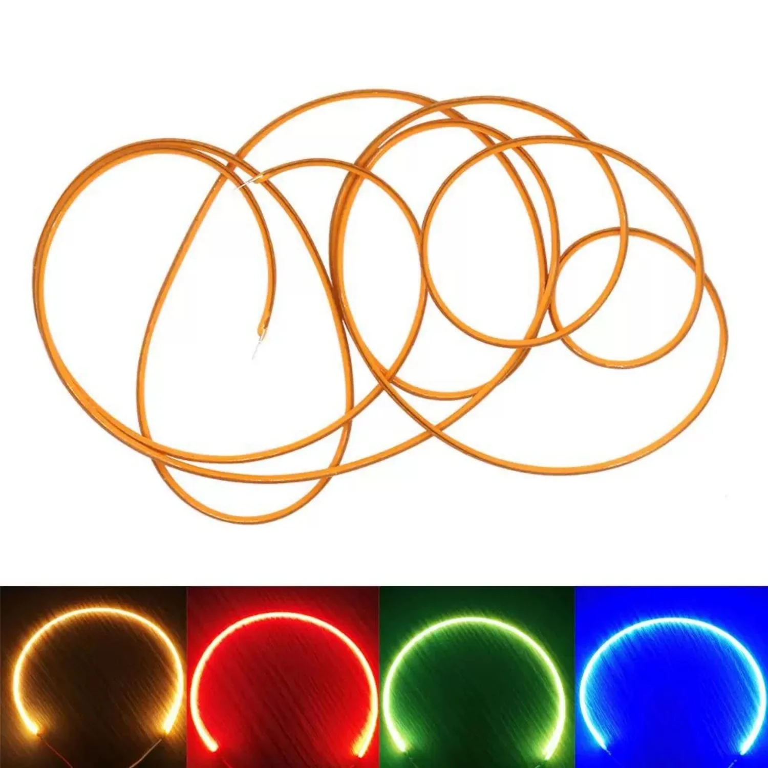 LED Filament Flexible Bulb Lamp Parts Diode DC3V 38/60/80/95/125/130/145/185/255/300MM DIY Decor Light Soft PMMA Fiber Cables