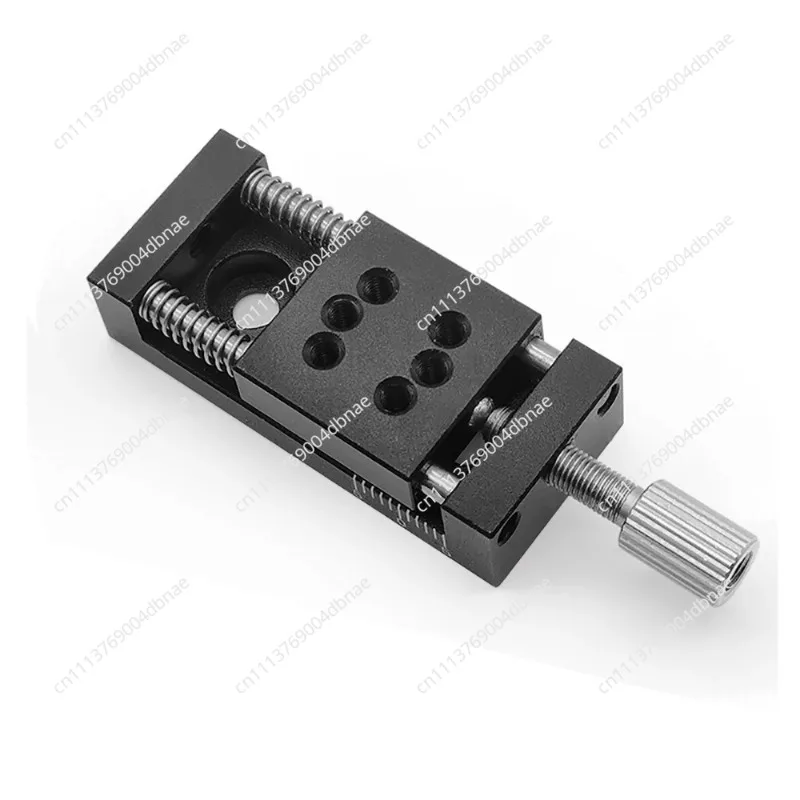 20x20MM X Axis Linear Stage Stroke 10MM Fine‑Tuning Precision Mini Sliding Table Micro Manual Laboratory Translation Stage