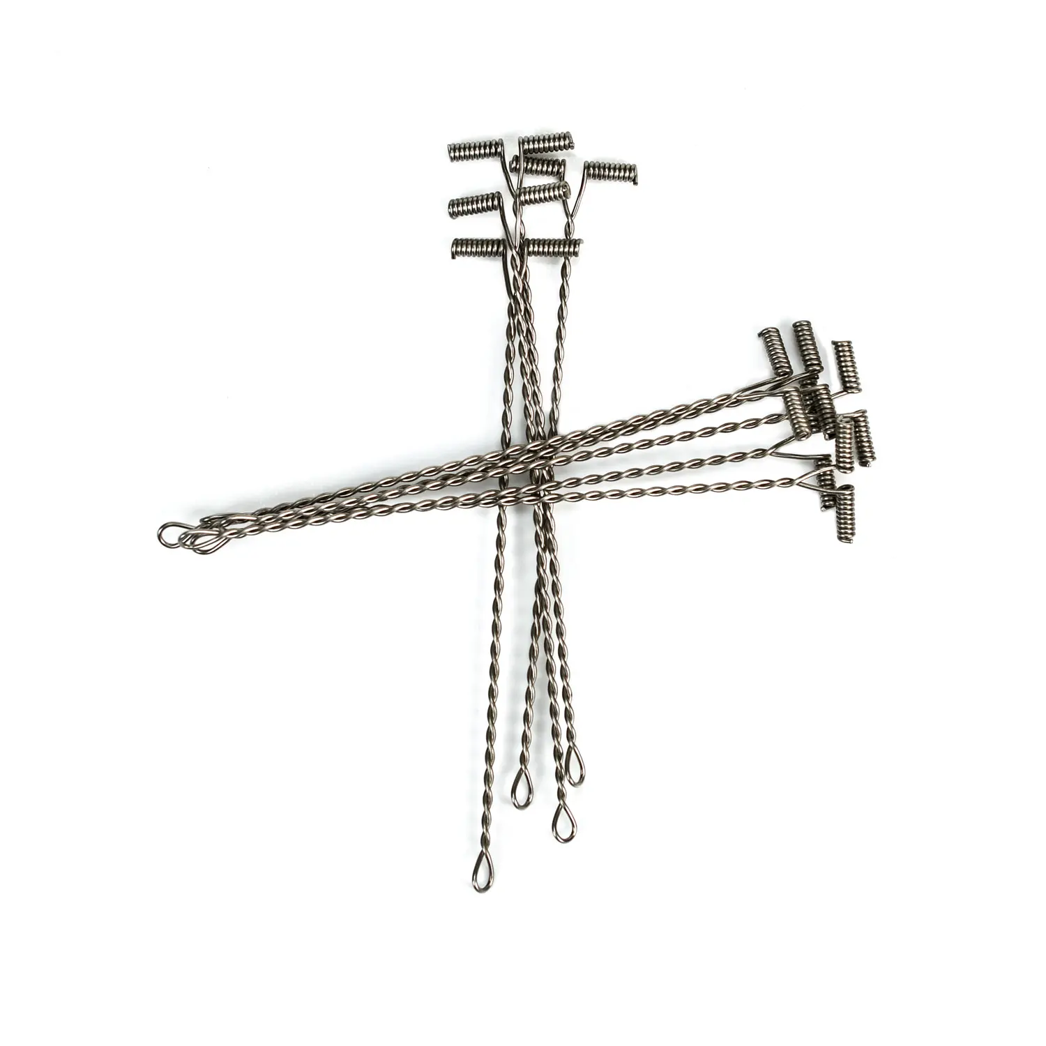 30Pcs Hängenden Ring T-Förmigen Anti-Tangle Edelstahl Halterung Angeln Balance Rigs Haken Angeln Draht Arm angelgerät – Detail 3