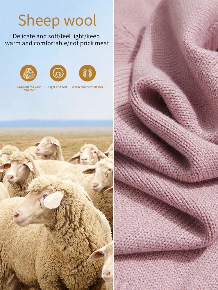 سترة نسائية من I Believe You لخريف 2025 سترة محبوكة مطرزة باللون الأرجواني الجديد بأكمام طويلة 2254146098