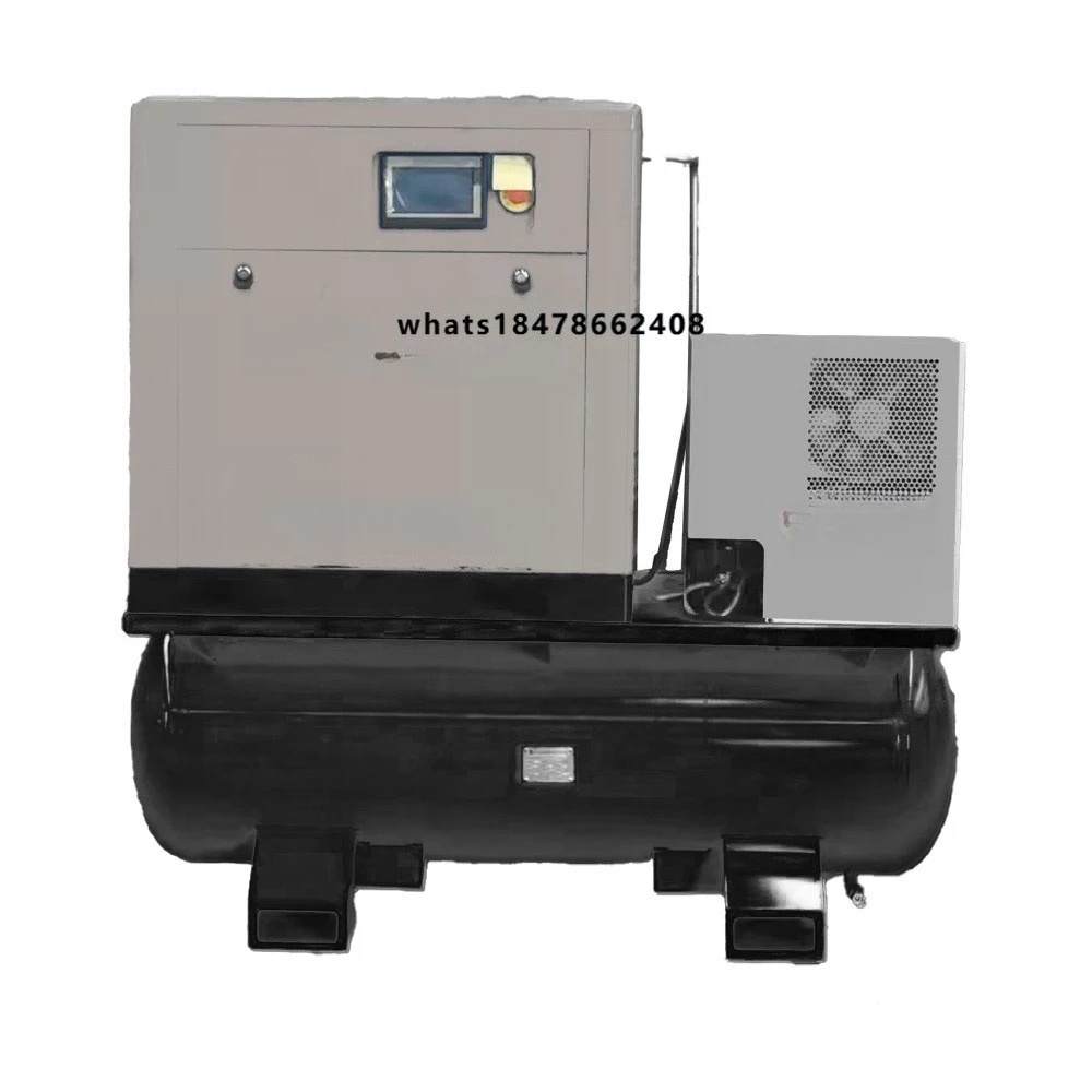 High Pressure 8 bar 16bar 20bar Screw Air Compressor 11KW 15KW 20HP All in One Air-compressor for Cutting Machine