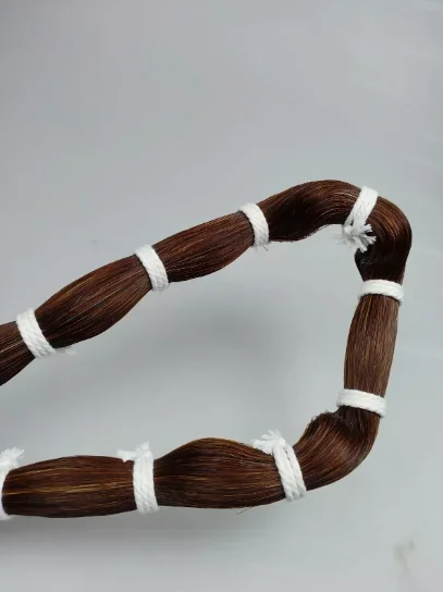 

250g 80-85cm brown Horse Hair Horse Tail Hair for violin bow making