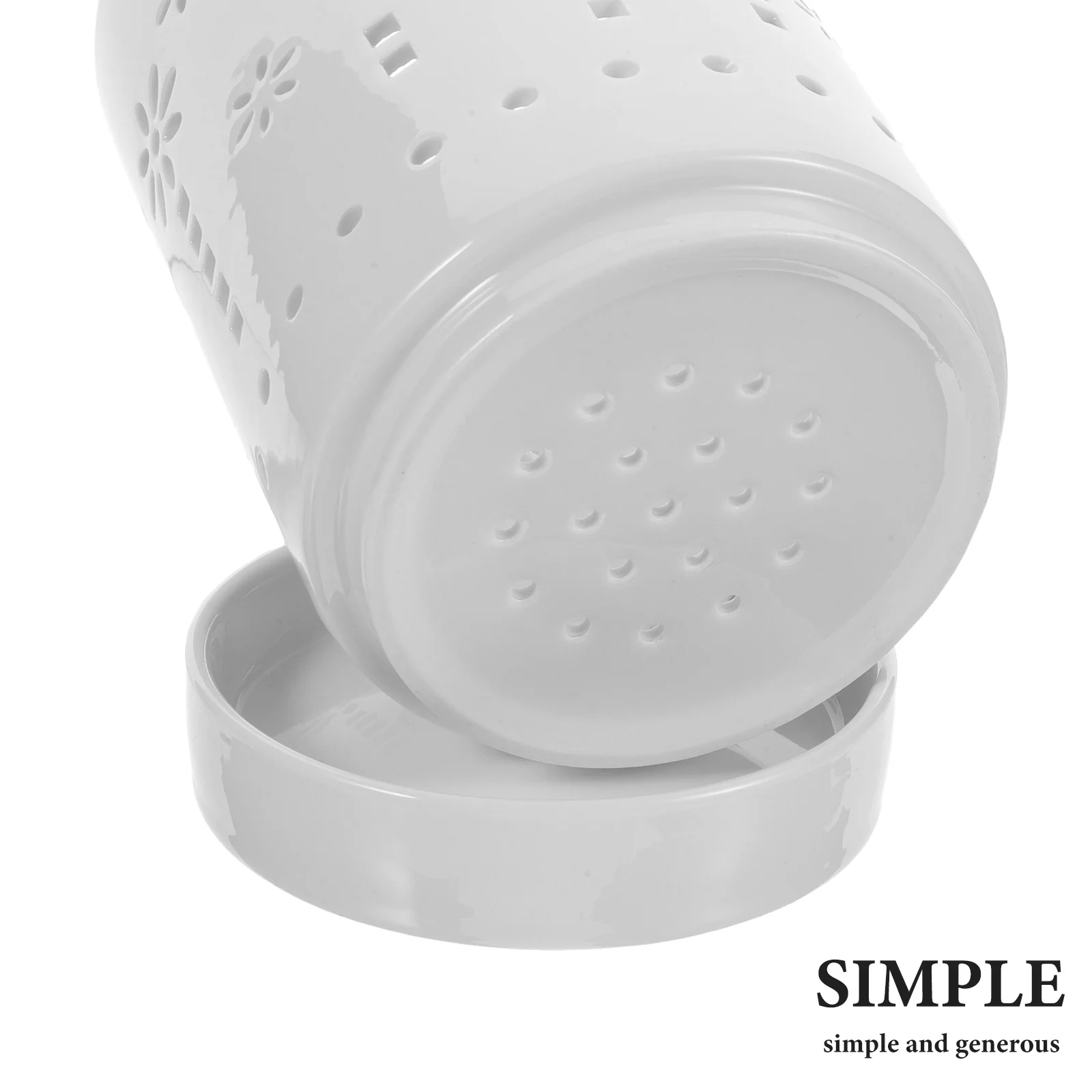 

Breathable Orchid Pot Slotted Plastic Flower Plant Container for Garden Balcony Home Decor Flower Bucket Pail Plant Nursery Pots