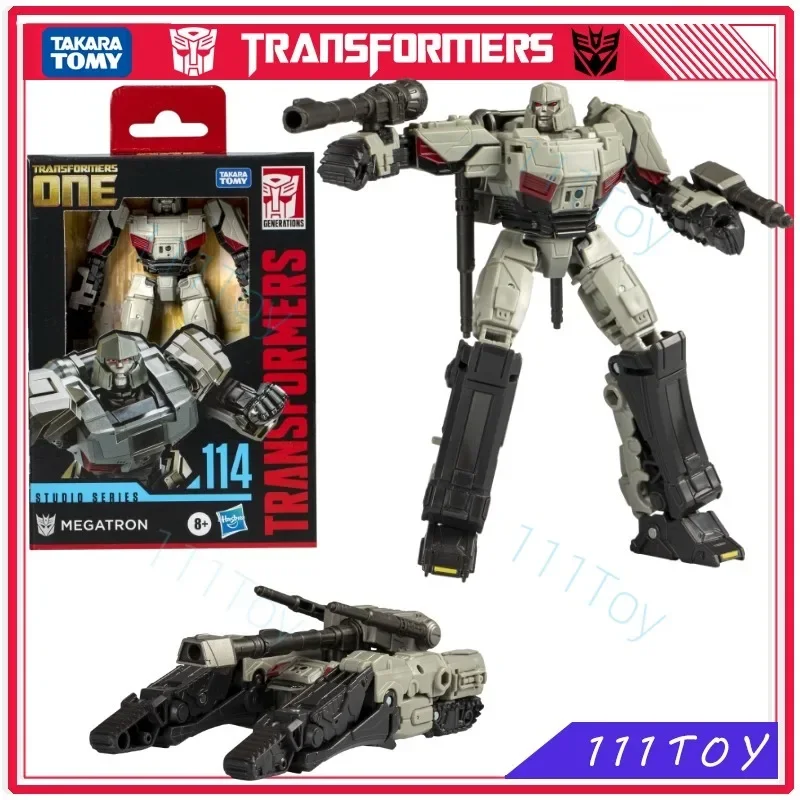 In Stock Takara Tomy Transformers Studio Series SS114 Deluxe Class Megatron Anime Figures Robot Toys Action Figure Gifts Hobbies