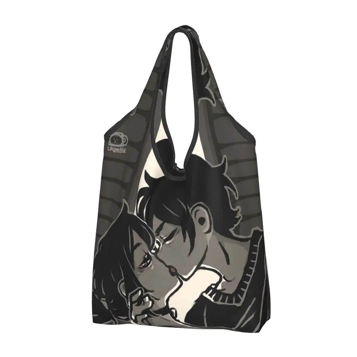 

Ashley And Andrew The Coffin Of Andy And Leyley Portable Tote Shopping Bags Large Capacity Shopper Bag Handbag Shoulder Bag