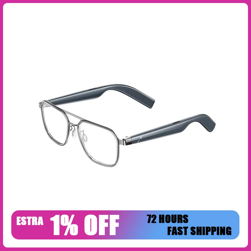 SUPERHEXA SS0201GL AI Glasses 30.7g AI Real-time Simultaneous Translation Quick-release Structure Smart Glasses Convenient Gifts