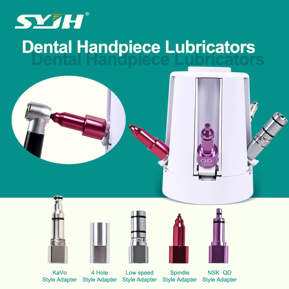 

Dental Handpiece Lubrication System Dental Oiler Mini Lubricator for Handpiece Cleaning Air Turbine Care Spray Connector Tools