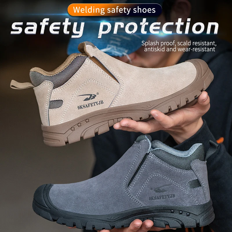 High Quality Insulation 6kv Welding Shoes Men Work Boots Safety Shoes Puncture-Proof spark Proof Indestructible Shoes Industrial