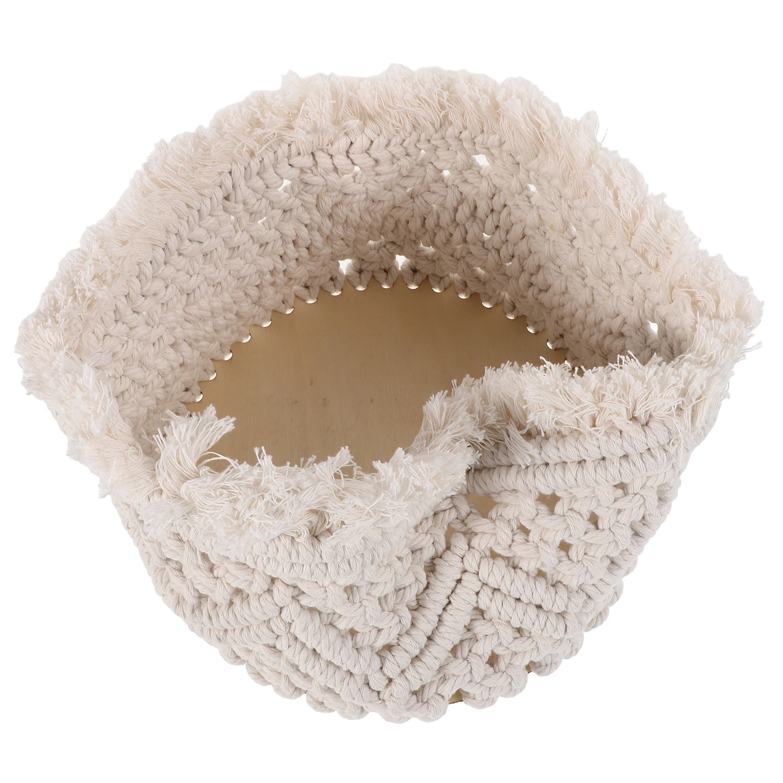 

Cotton Rope Storage Basket Woven Baskets for Shelves Decorative Boxes Planters Nordic Style Home Fruit Storage Solution